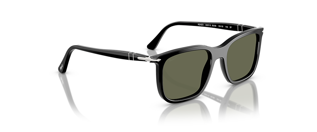 Persol PO3357S - Renzo Black Sunglasses