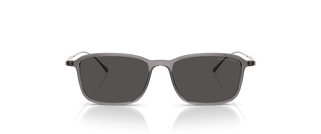 Giorgio Armani AR8264U Transparent Grey Sunglasses