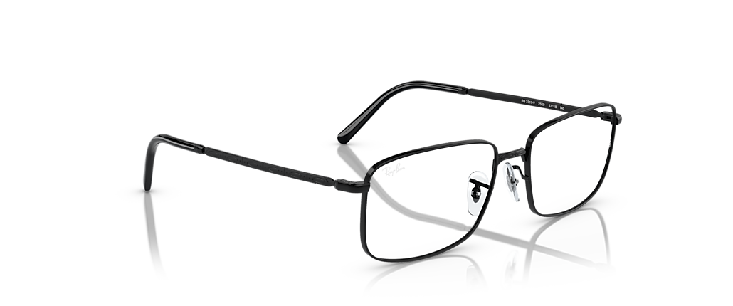 Ray-Ban RB3717V RB3717 Optics Black Frames