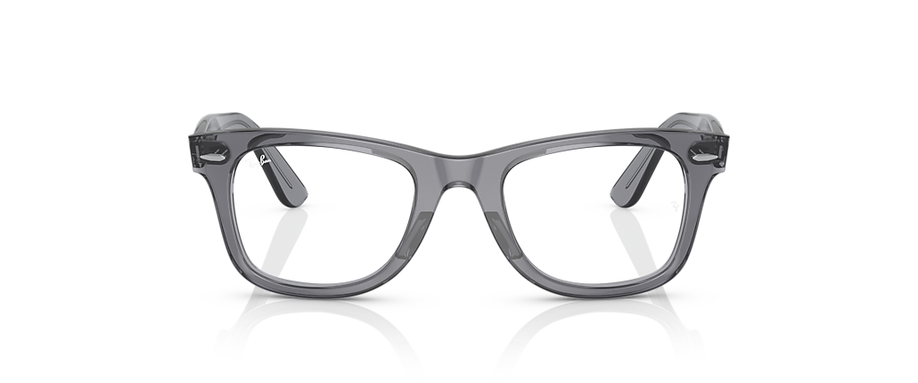 Ray-Ban RB4340V Wayfarer Ease Optics Transparent Grey Frames