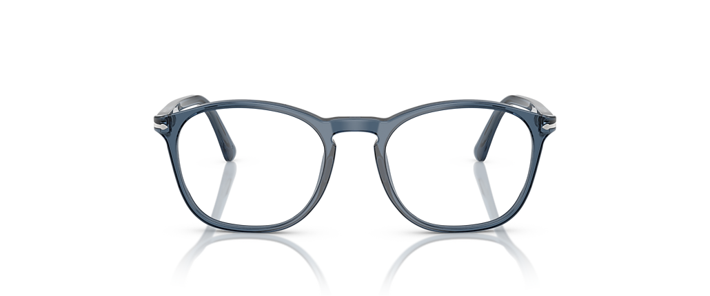 Persol PO3007VM Transparent Denim Blue Frames