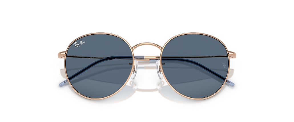 Ray-Ban RBR0103S Round Reverse Rosegold Sunglasses