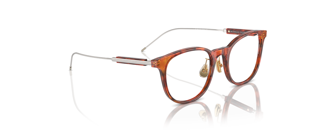 Brunello Cucinelli BC3006 Amber Havana Frames