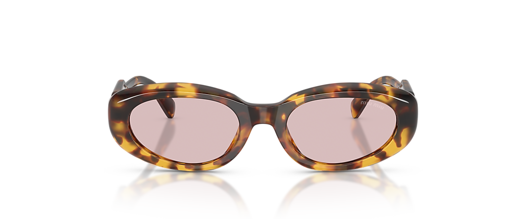Miu Miu MU C01S Honey Havana Sunglasses
