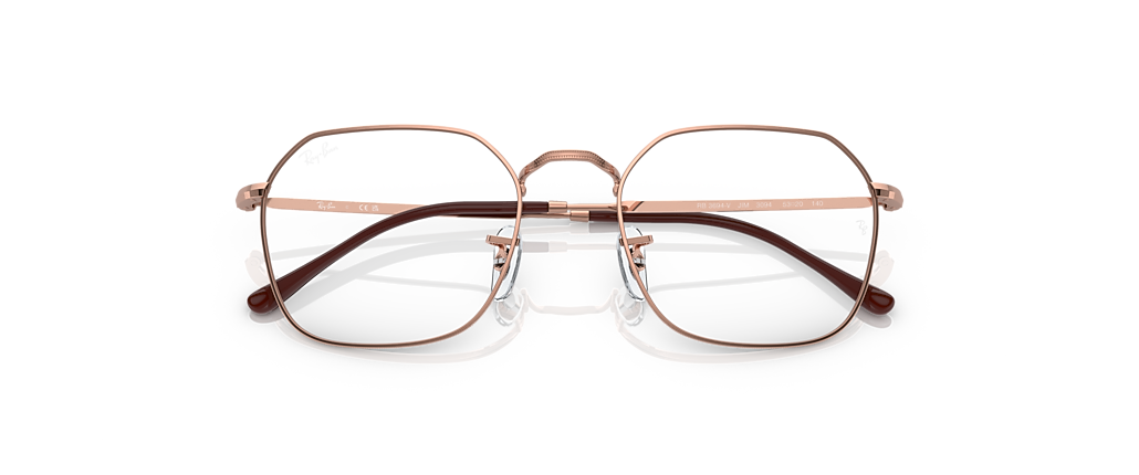 Ray-Ban RB3694V Jim Optics Rose Gold Frames