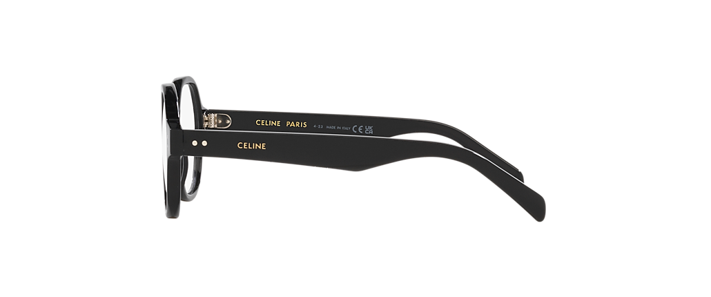 Celine Thin 2 Dots CL50142I Black Shiny Frames