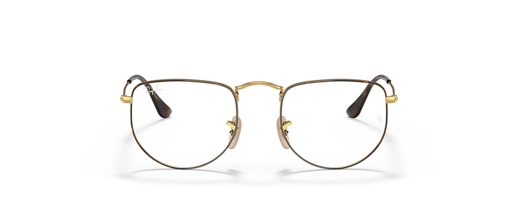Ray-Ban RB3958V Elon Optics Limited Edition Havana on Gold Frames