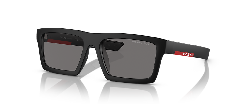 Prada Linea Rossa PS 02ZSU Matte Black Sunglasses