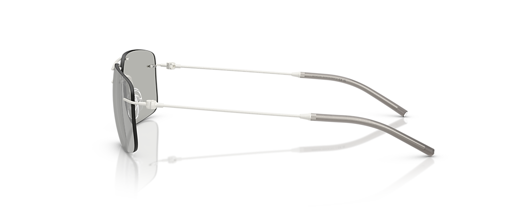 Moncler ME4003 Doppler Matte Silver Sunglasses