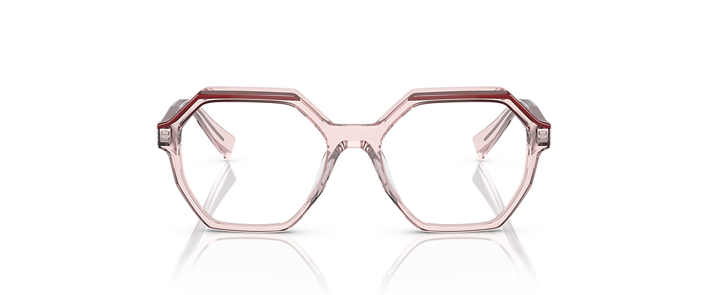 Alain Mikli A03167 Transparent Pink/Burgundy Frames