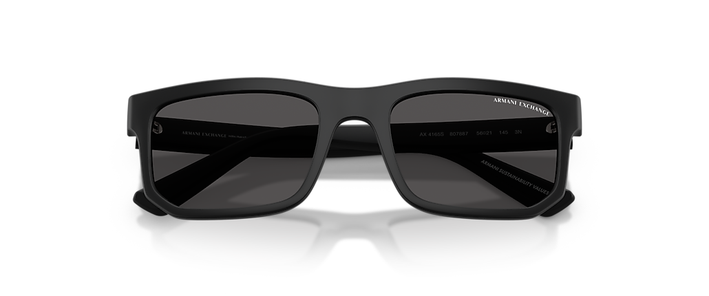 Armani Exchange AX4165S Matte Black Sunglasses