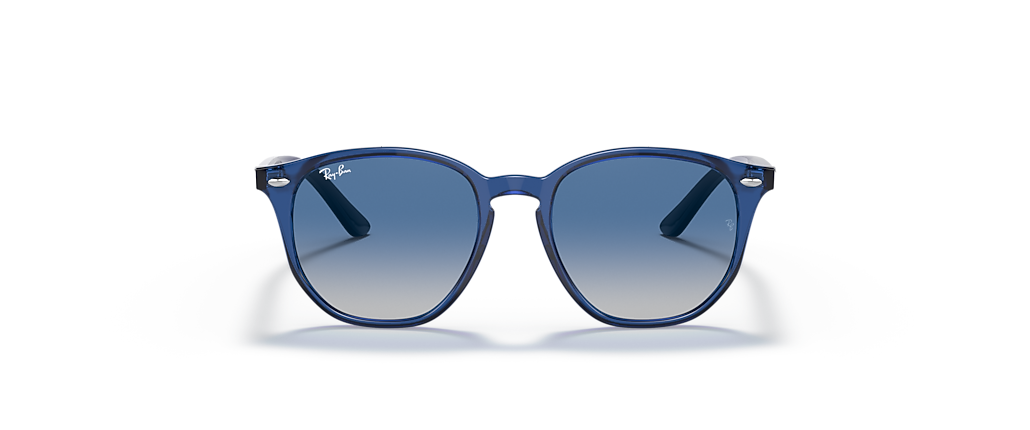 Ray-Ban RB9070S Kids Transparent Blue Sunglasses