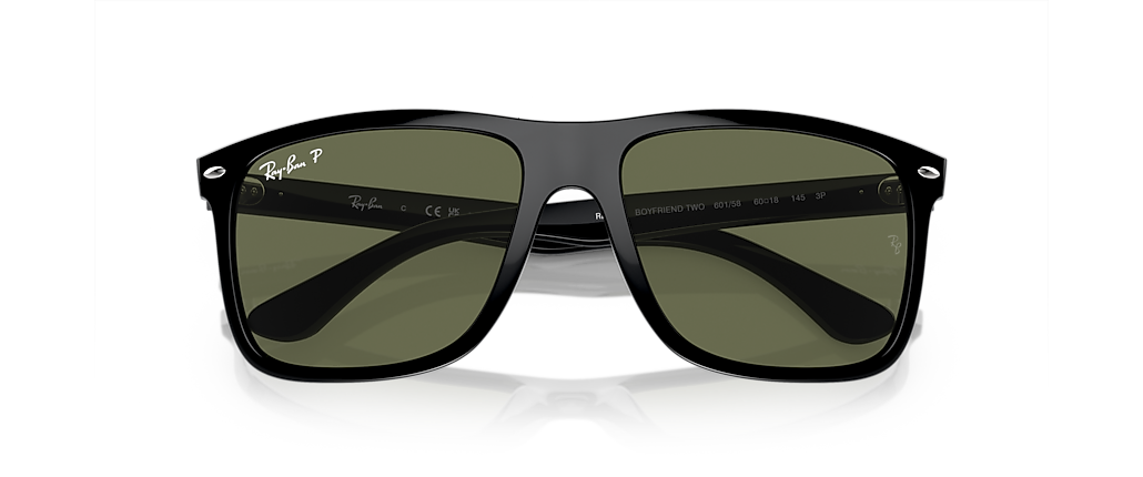 Ray-Ban RB4547 Boyfriend Two Black Sunglasses