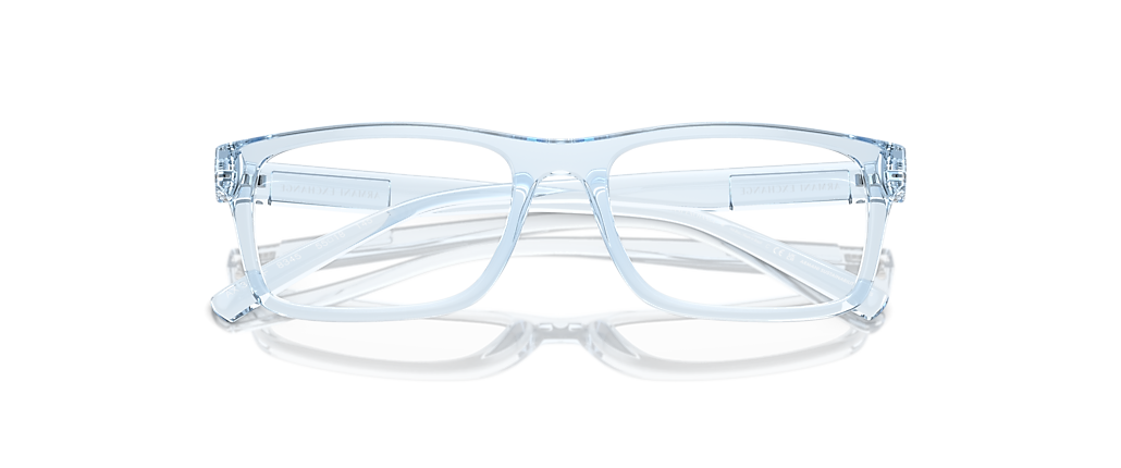 Armani Exchange AX3115F Shiny Transparent Blue Frames