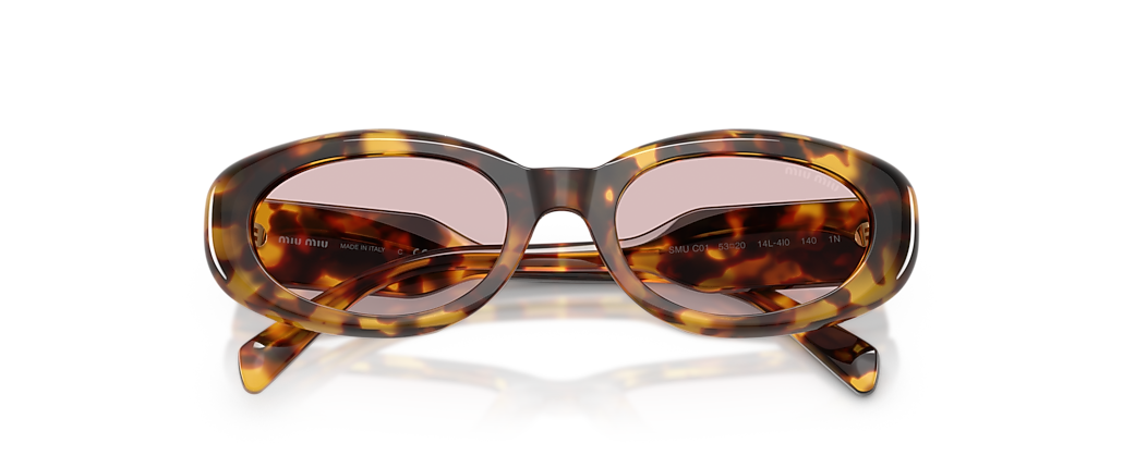 Miu Miu MU C01S Honey Havana Sunglasses