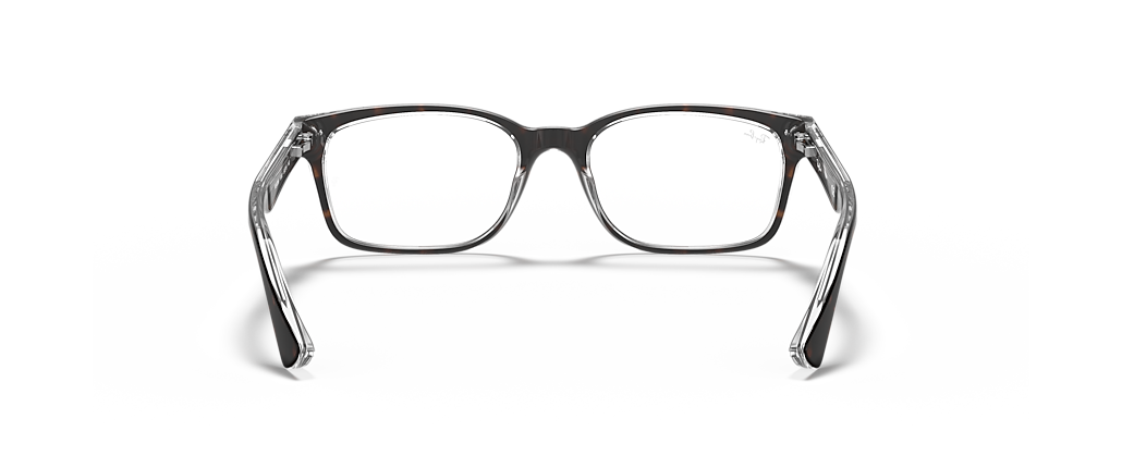 Ray-Ban RB5286 Optics Havana On Transparent Frames