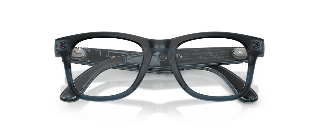 Ray-Ban Ray-Ban Meta (Gen 3) Wayfarer Transparent Ocean Blue Ray-Ban Meta Smart Glasses