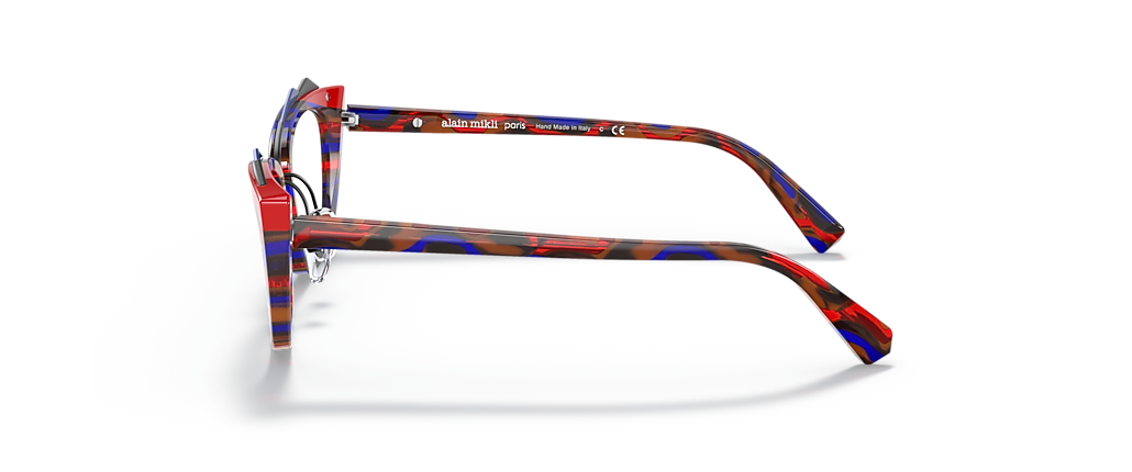 Alain Mikli A03145 Avenida Red Blue/Red Black Turquoise Frames