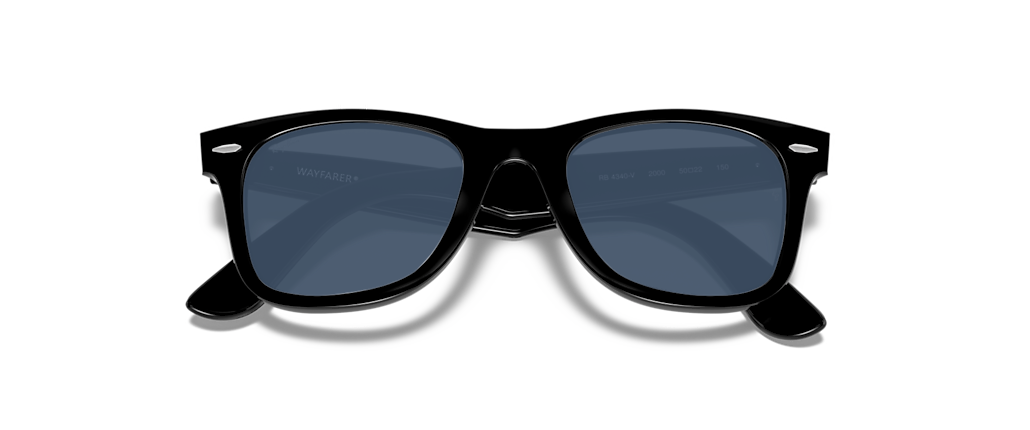 Ray-Ban RB4340V Wayfarer Ease Optics Black Frames