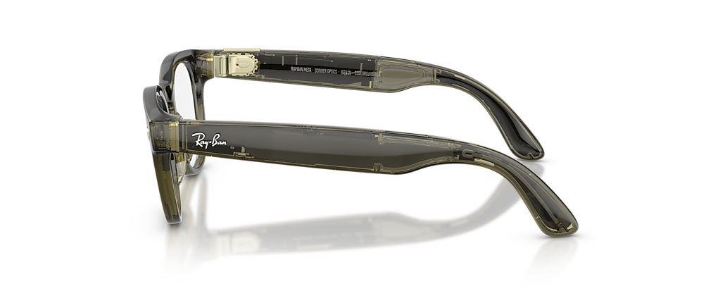 Ray-Ban Ray-Ban Meta (Gen 2) Scriber Optics Transparent Dark Olive Ray-Ban Meta Smart Glasses
