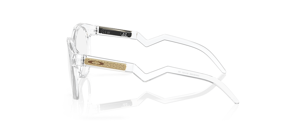Oakley OX8139 Kylian Mbappé Signature Series HSTN Polished Clear Frames