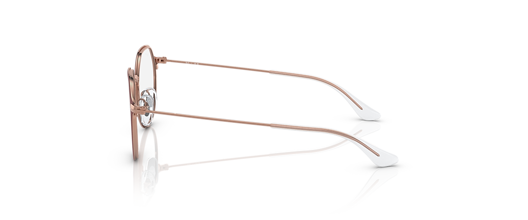 Ray-Ban RB1058 Jack Optics Kids Bordeaux On Rose Gold Frames