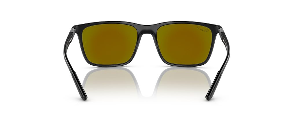 Ray-Ban RB4385 Polarized+ Lenses Black Sunglasses