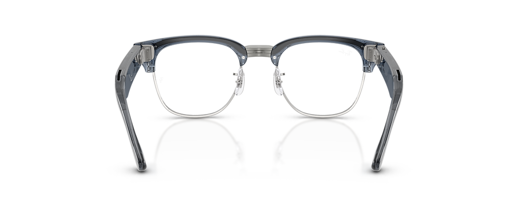 Ray-Ban Ray-Ban Meta Audio Clubmaster Transparent Sky Blue Ray-Ban Meta Smart Glasses