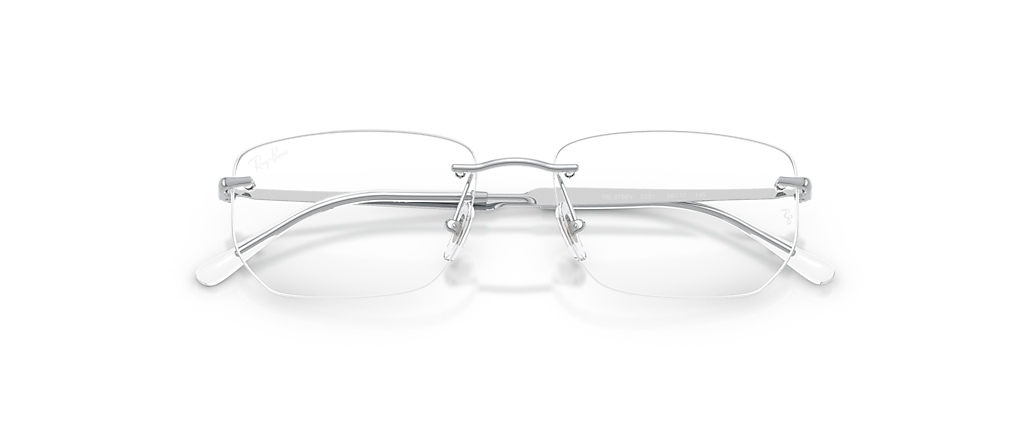 Ray-Ban RB3768V Optics Silver Frames