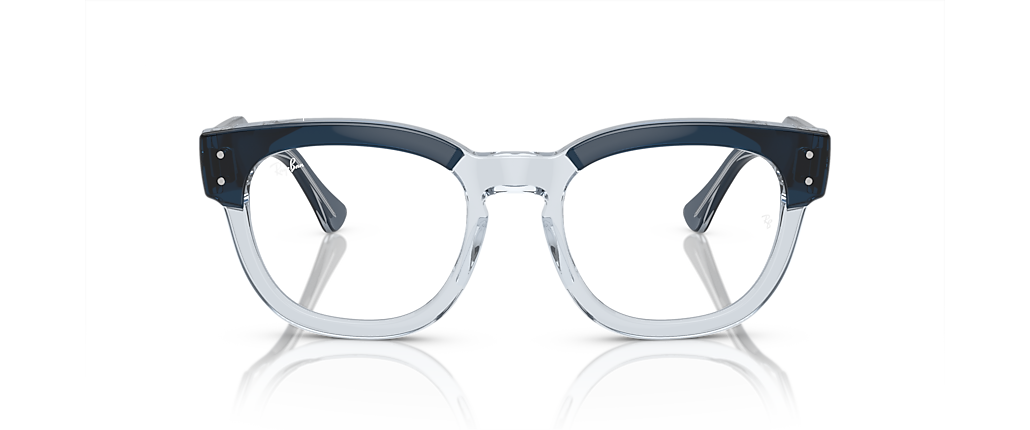 Ray-Ban RB0298V Mega Hawkeye Optics Blue On Transparent Blue Frames