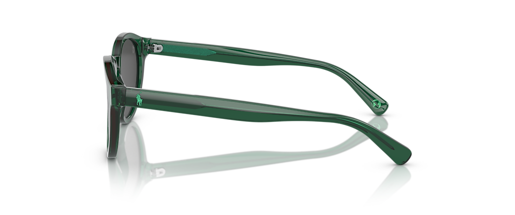 Polo Ralph Lauren PH4192 Shiny Transparent Green Sunglasses