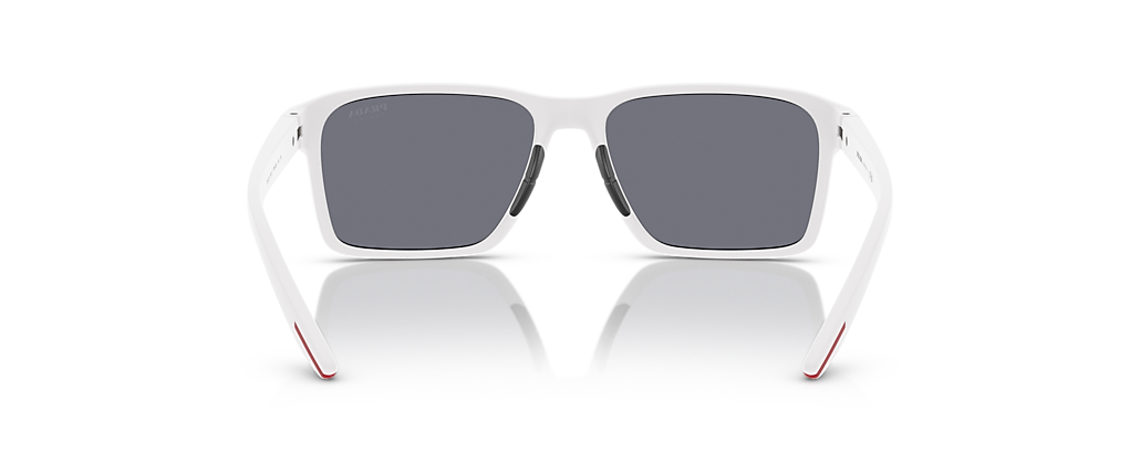 Prada Linea Rossa PS 05YS White Rubber Sunglasses