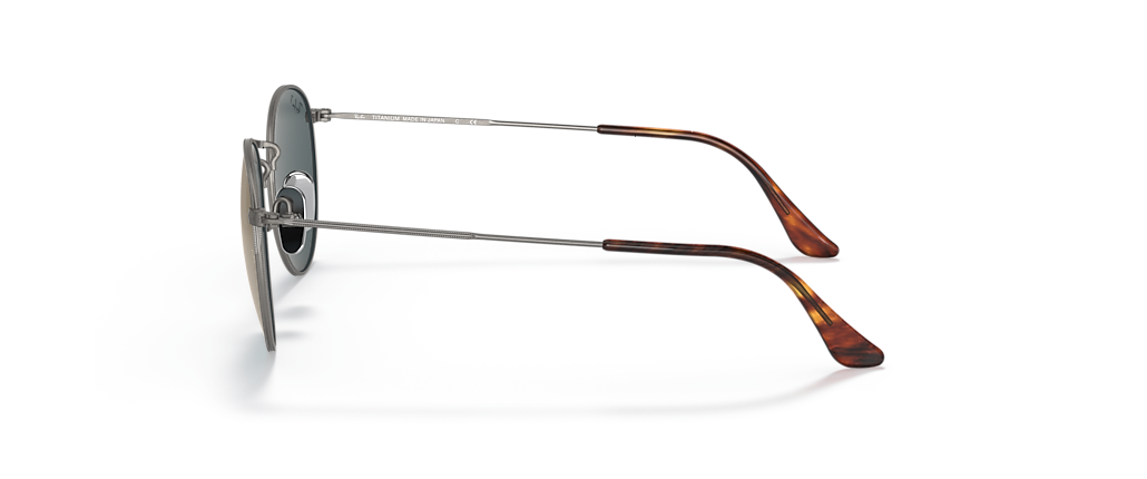 Ray-Ban RB8247 Round Titanium Gunmetal Sunglasses