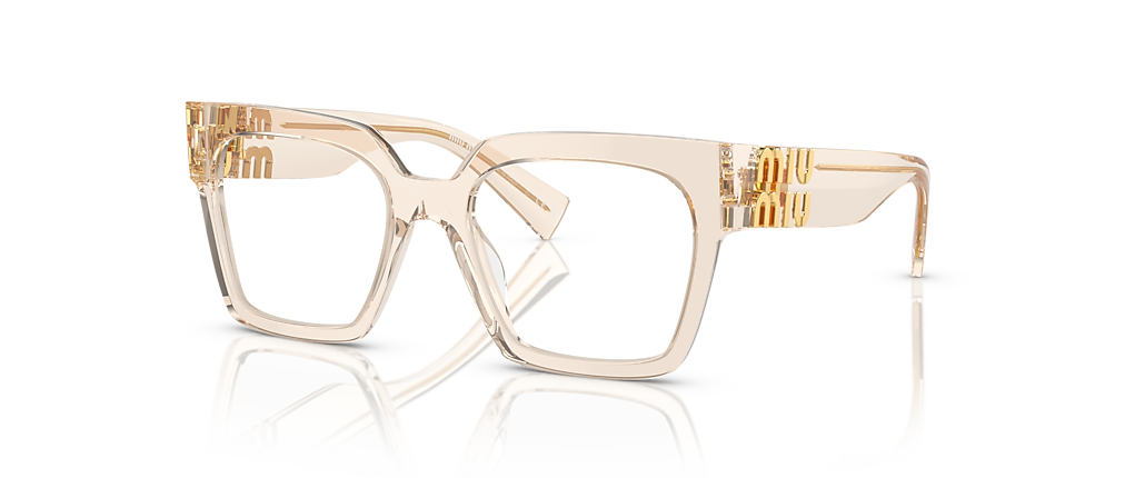 Miu Miu MU 04UV Sand Transparent Frames
