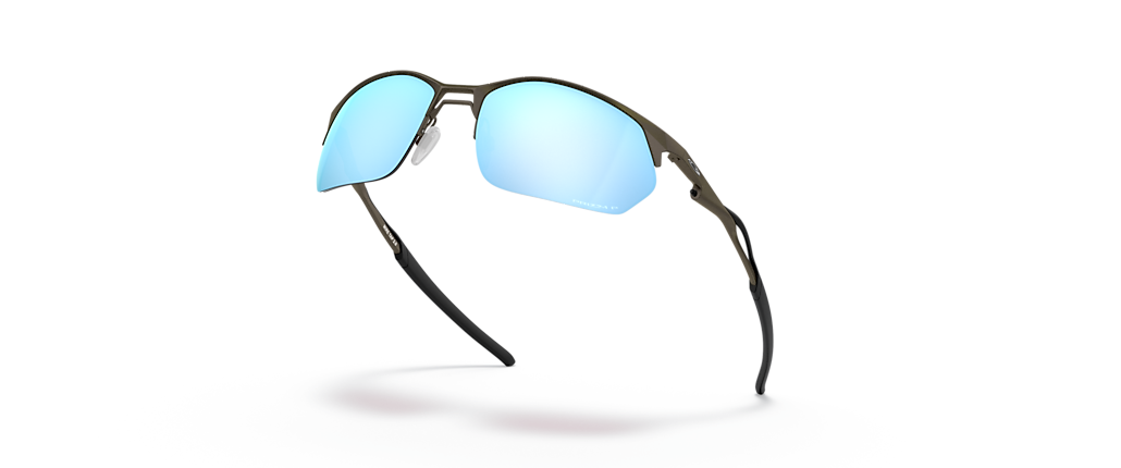 Oakley OO4145 Wire Tap 2.0 Satin Lead Sunglasses