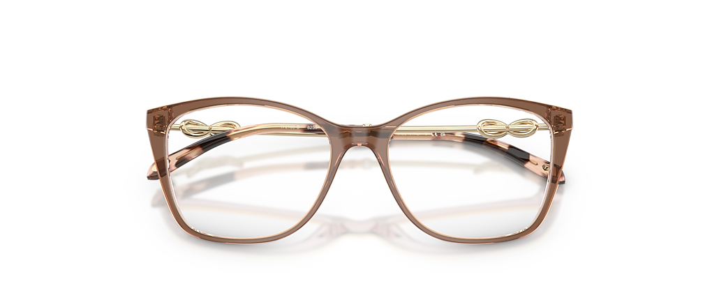 Tiffany & Co. TF2160B Brown On Pink Grey Frames