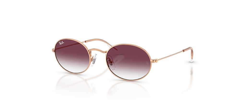 Ray-Ban RB9645S OVAL KIDS Rosegold Sunglasses
