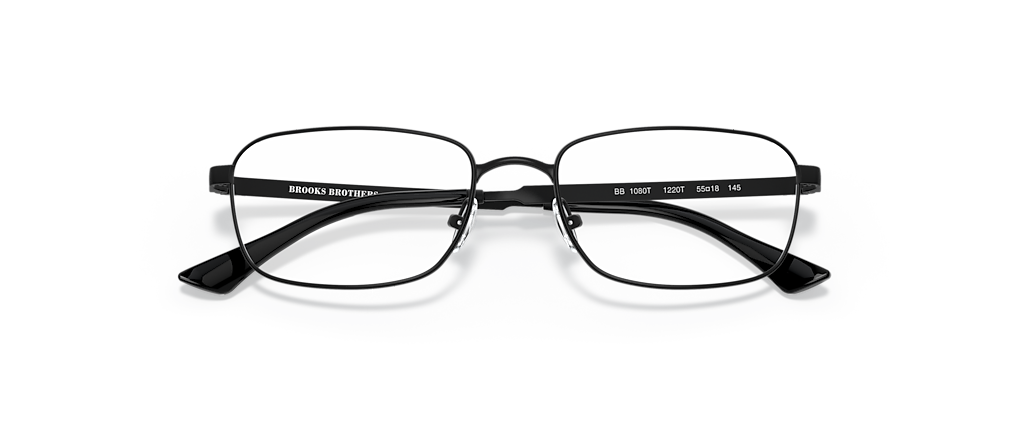 Brooks Brothers BB1080T Satin Black Frames