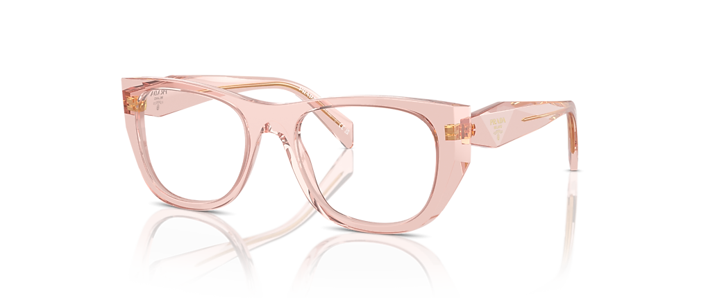 Prada PR A18V Transparent Peach Frames