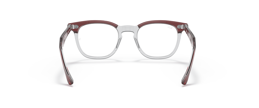 Ray-Ban RB5398 Hawkeye Optics Bordeaux On Transparent Frames
