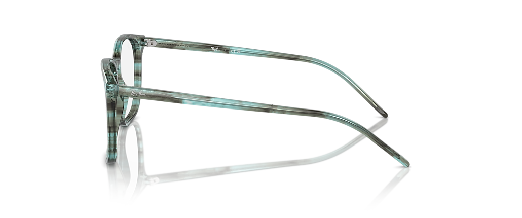 Ray-Ban RB5387 Optics Striped Green Frames