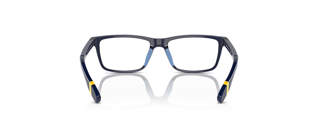 Polo Ralph Lauren PP8547U Shiny Transparent Navy Blue Frames