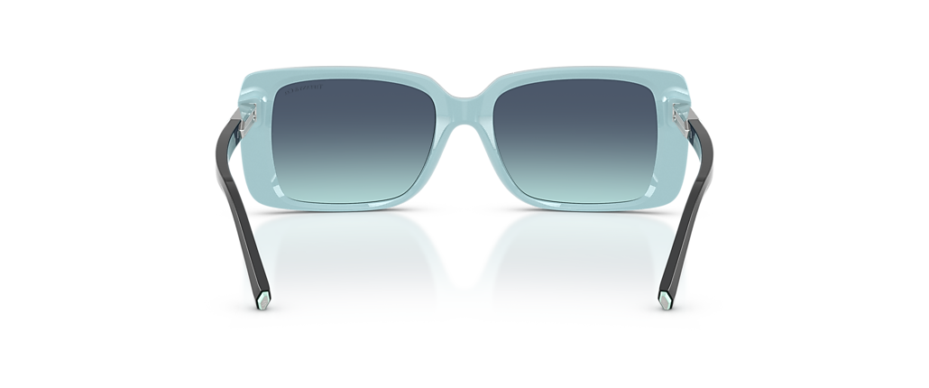 Tiffany & Co. TF4249F Black On Tiffany Blue Sunglasses