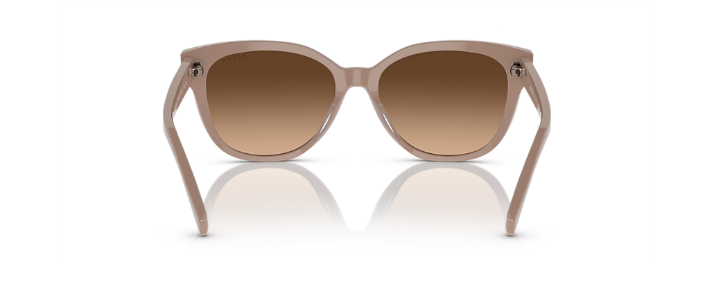Ralph RA5305U Shiny Solid Beige Sunglasses
