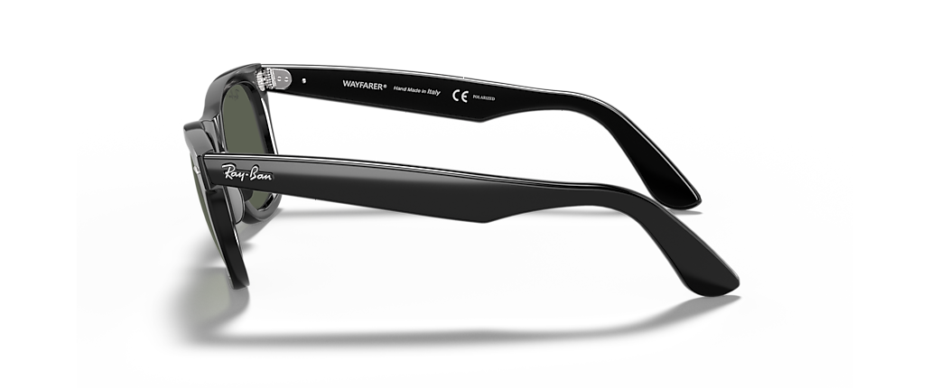 Ray-Ban RB2140F Original Wayfarer Classic Black Sunglasses