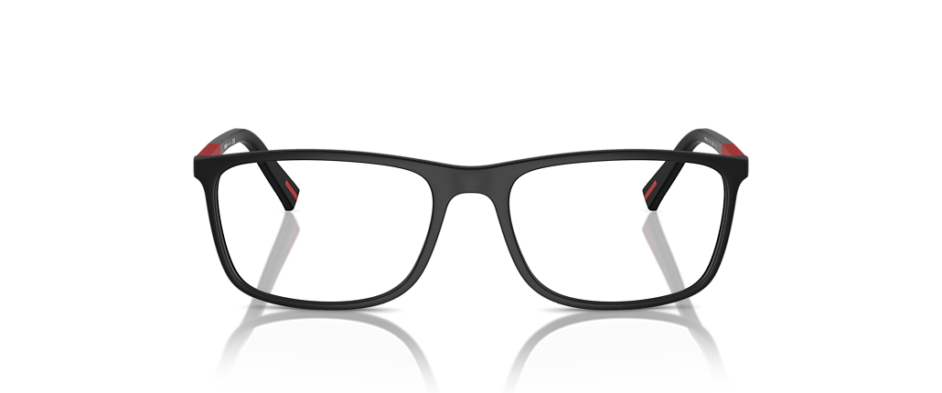 Prada Linea Rossa PS 03QV Black Rubbered Frames