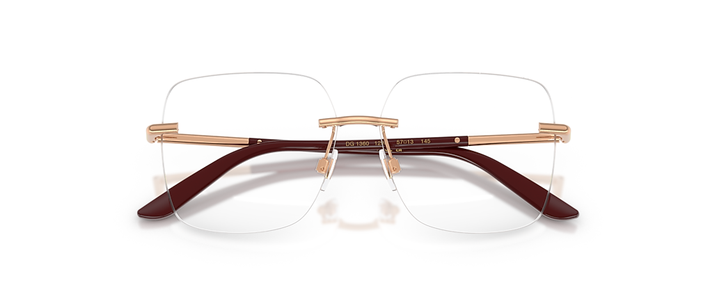 Dolce&Gabbana DG1360 Rose Gold Frames