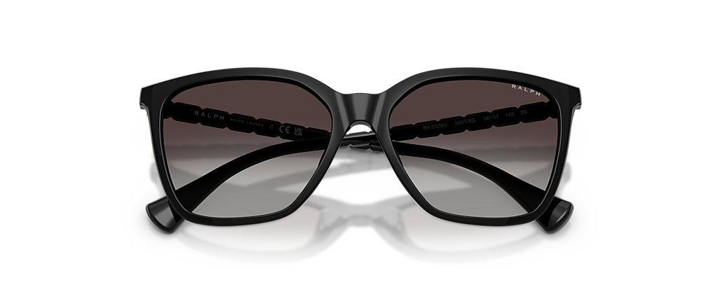 Ralph RA5328U Shiny Black Sunglasses