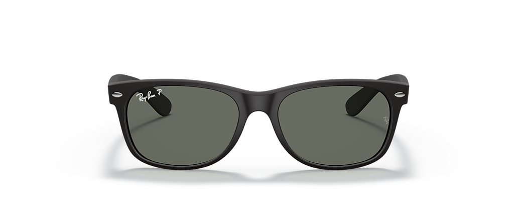 Ray-Ban RB2132 New Wayfarer Classic Rubber Black Sunglasses
