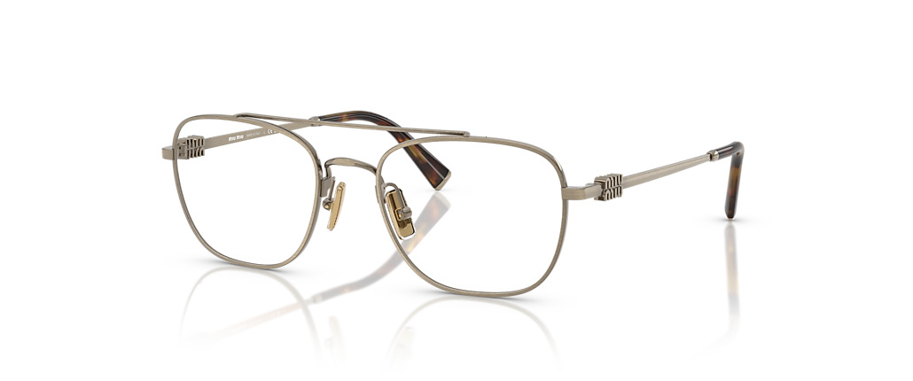 Miu Miu MU 51WV Old Gold Frames